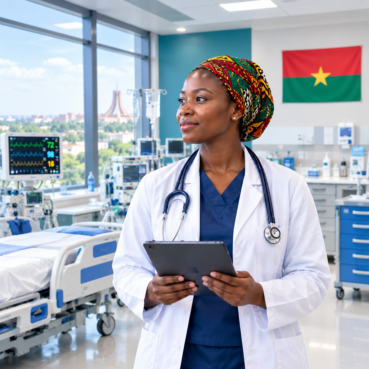 Medical equipment supplier supporting hospitals and healthcare facilities in Burkina Faso