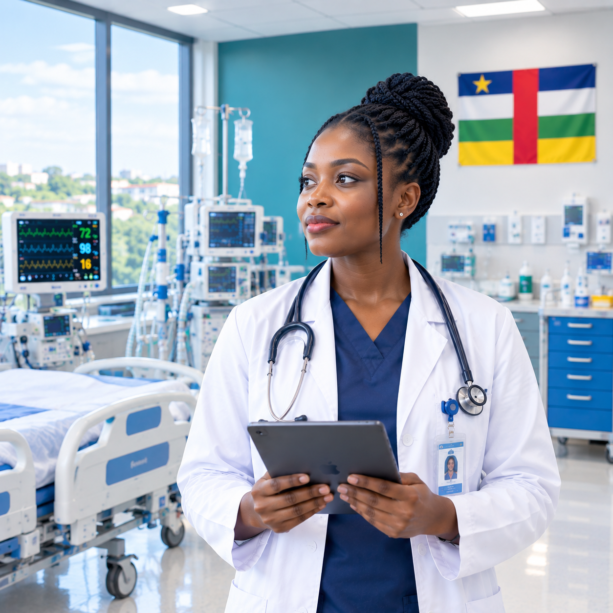 Medical equipment supplier for hospitals and healthcare facilities in Central African Republic