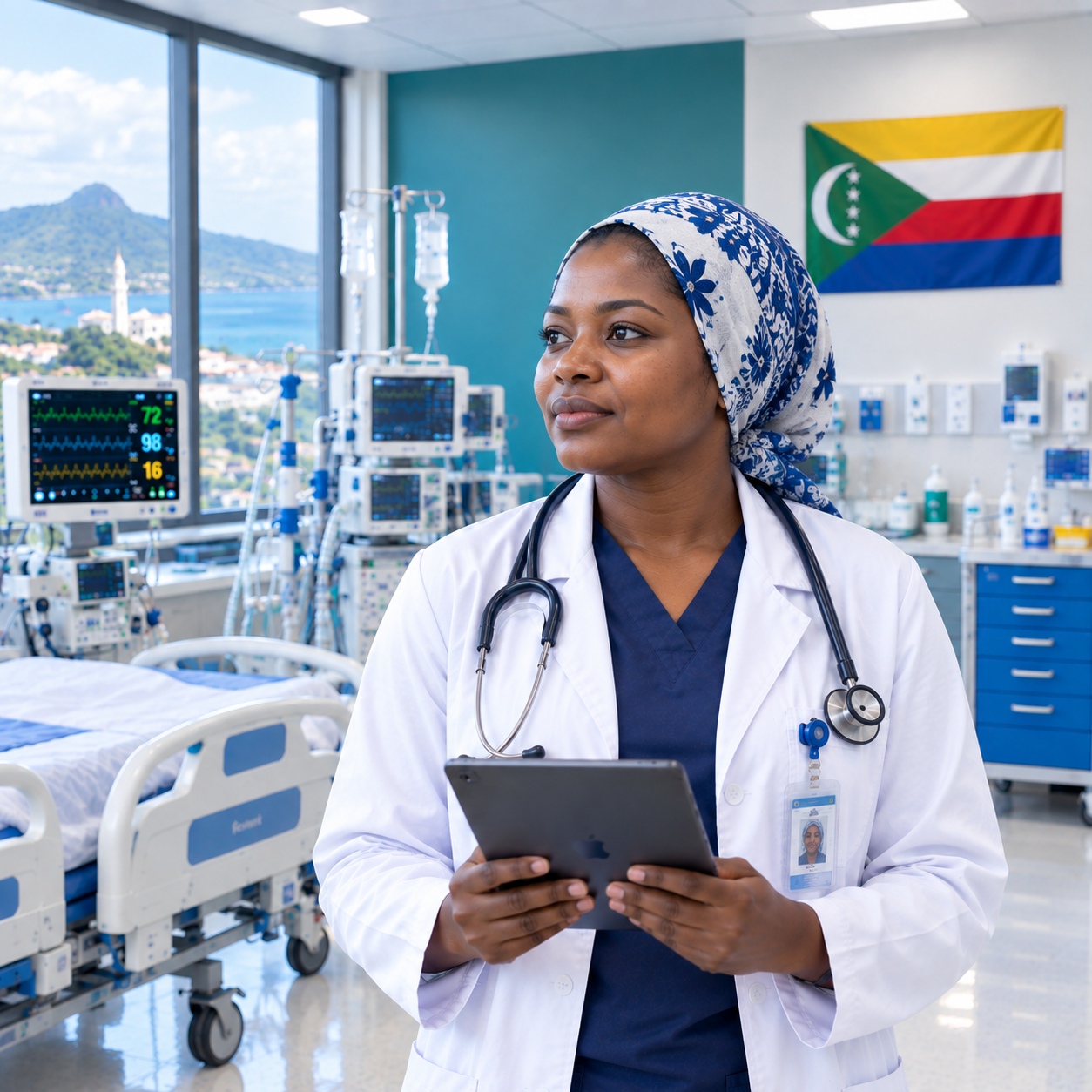 Medical equipment supplier for hospitals and healthcare facilities in Comoros
