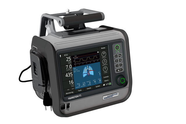 Hamilton-T1 Military-Grade Transport Ventilator
