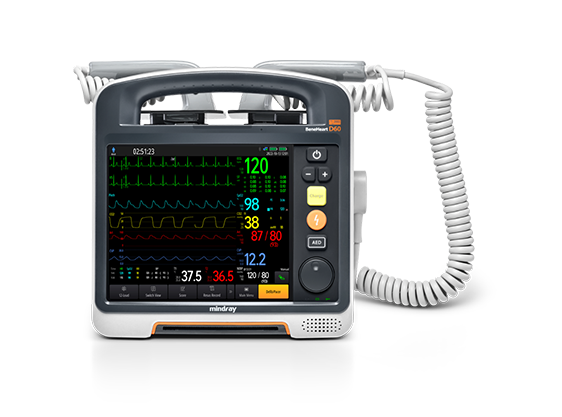 Mindray BeneHeart D60 Professional Defibrillator