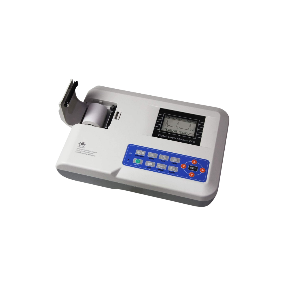Single Channel ECG Machine