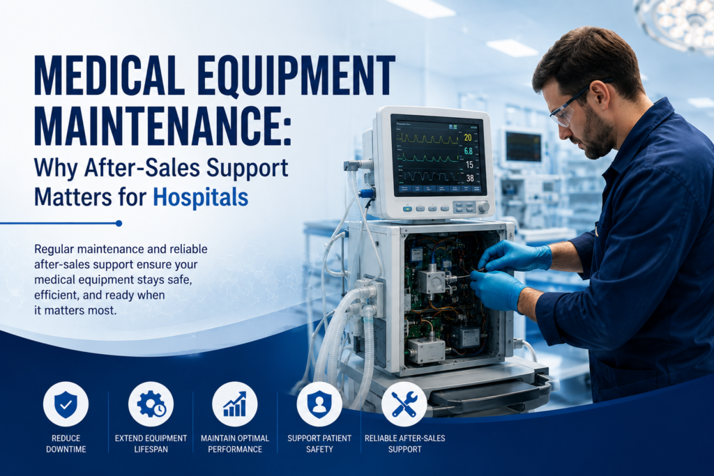 Medical Equipment Maintenance: Why After-Sales Support Matters for Hospitals
